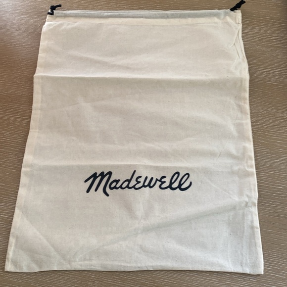 Madewell Black Leather Flats with Gold Buckles - Picture 5 of 6